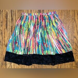 Prabal Gurung For Target Nolita Skirt Size 4 Punk Colorful Festival Art To Wear
